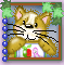 Silky the website cat - clipart