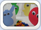 Easter outline templates for colour sorting activities