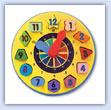 Time jigsaw clock