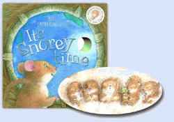 it's snorey time story book