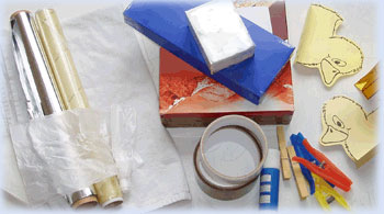 Materials and resources for duck race activities
