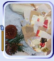 Fir pinecone scale collage craft activity