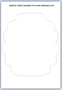 Bee hive outline template