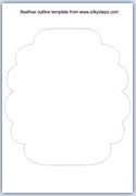 Bee hive outline template