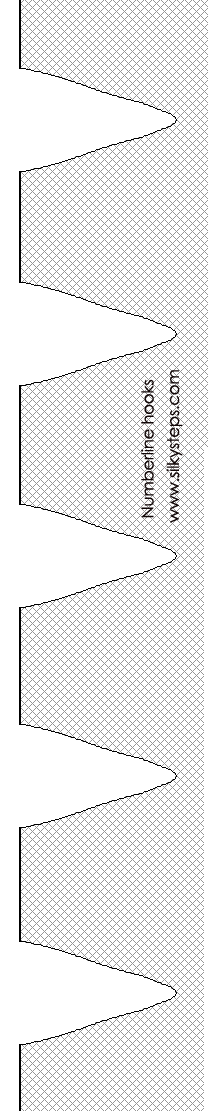 Pirate key numberline hook template