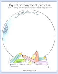 Crystal ball feedback picture