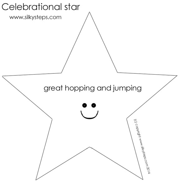 Great hopping and jumping star