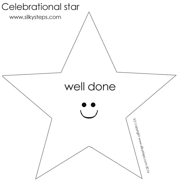 Well done star award
