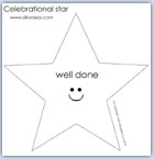 Well done star printout