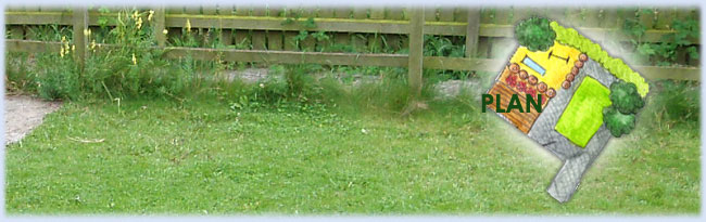 Outside areas for children's plan activity