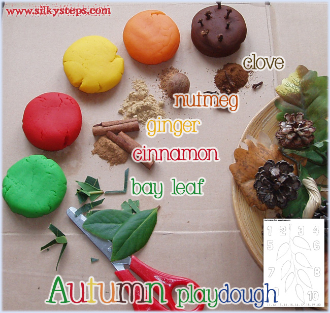 Autumn playdough