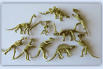 plastic dinosaur skeleton play figures