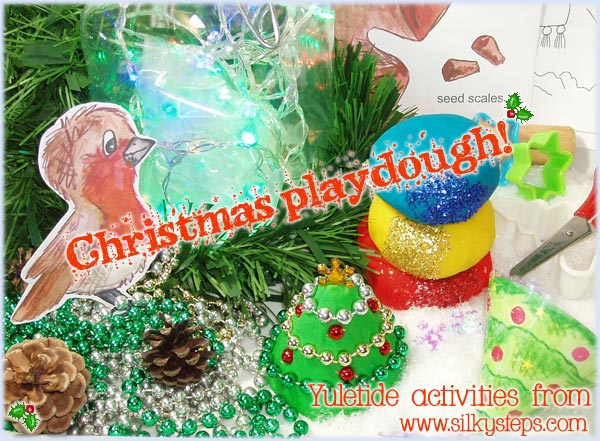 Christmas playdough