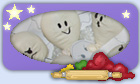 Dough filled balloons to role play ghosts and face emotions