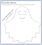Sleeping ghost printable