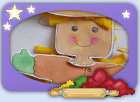 The Harvest Scarecrow playdough activity