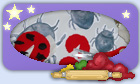 Ladybird playdough printables