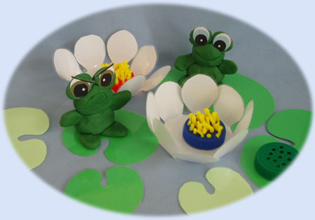 Play dough frogs - preschool activity for children and adults ..