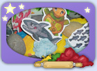 Ocean deep under the sea playdough activities