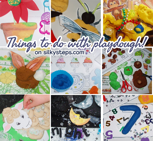 Things to do with playdough - activities and ideas