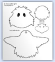 Click to open the robin gift label templates
