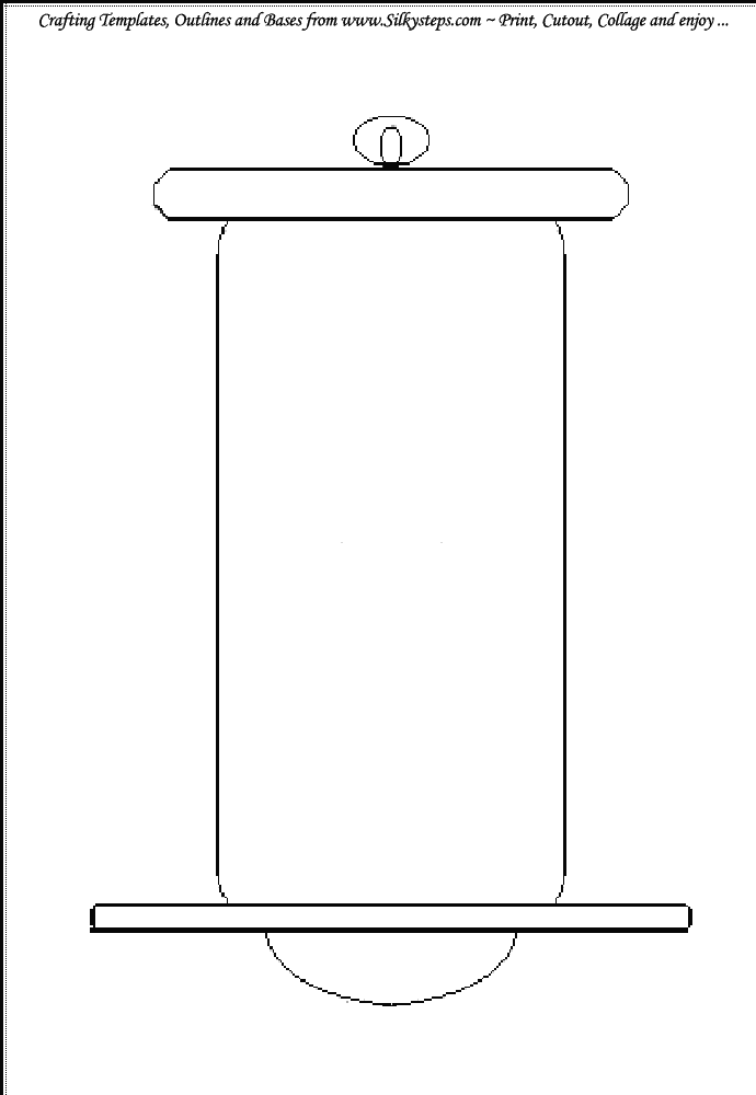 Bird feeder peanut outline template for craft and collage