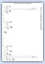 Broken washing line outline template