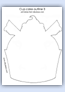 Cupcake outline template butterfly fairy top