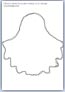 Ghost outline template pattern printable