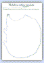 Hedgehog prickles outline template