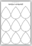 nine raindrop templates
