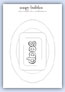 Soap bubbles - outline template