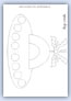 Space ship outline template
