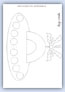 Space ship outline template