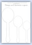 Spoon outline templates