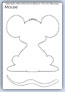 Mouse and tail outline