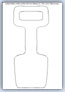 Spade outline for lifting, digging and moving ..