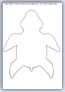 Turtle outline template