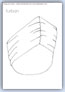 Turban outline template - things we wear
