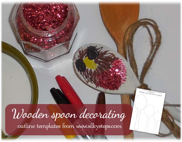 Winter Robin glitter crafts