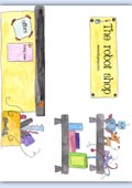 Robot shop - full colour play printable