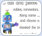10 bits and pieces number counting rhyme