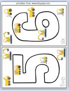 Number flashcards 5 - 6 playgoup learning resources