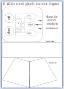 Outline printable to make the Home for spooks machine