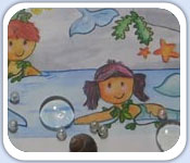 Mermaid rhyme - singing swimming mer folk
