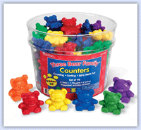 Counting bears for mathmatical role play