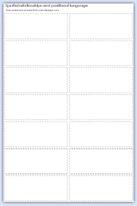 Blank boxes for own wording