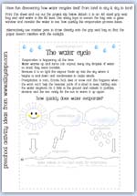 Evaporation experiment idea