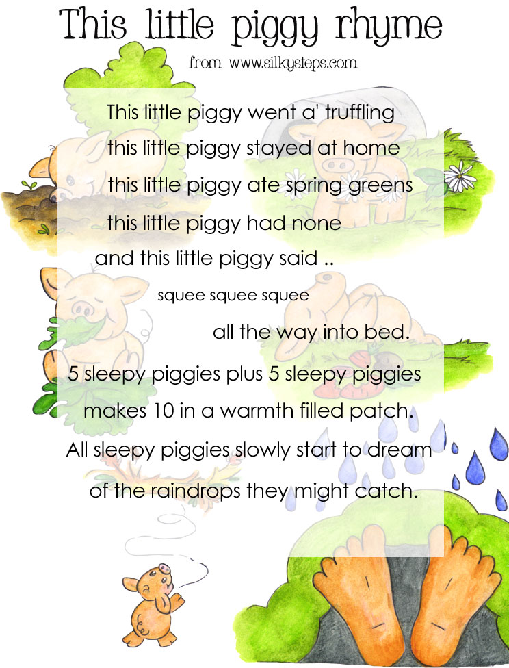 Vegan nursery rhyme for piggie welfare aware preschool activities