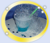 Bubble blowing recipe for outdoor play